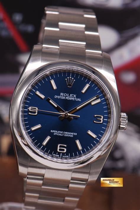 rolex 116000 blue|rolex oyster perpetual 36mm turquoise.